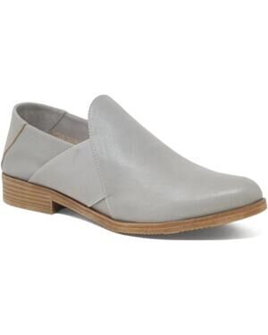 NEW DJANGO & JULIETTE women's kefect slip on shoes in smoke leather